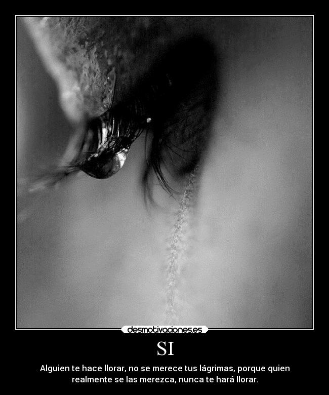 carteles amor llorar desmotivaciones