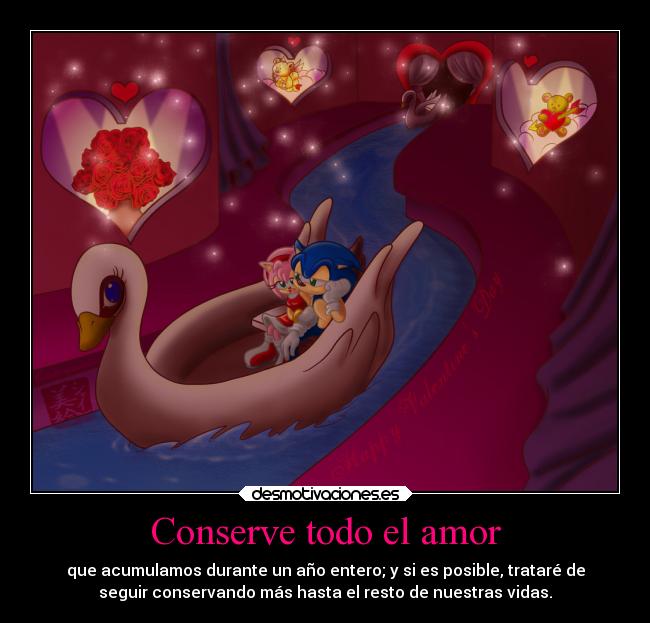 Conserve todo el amor -