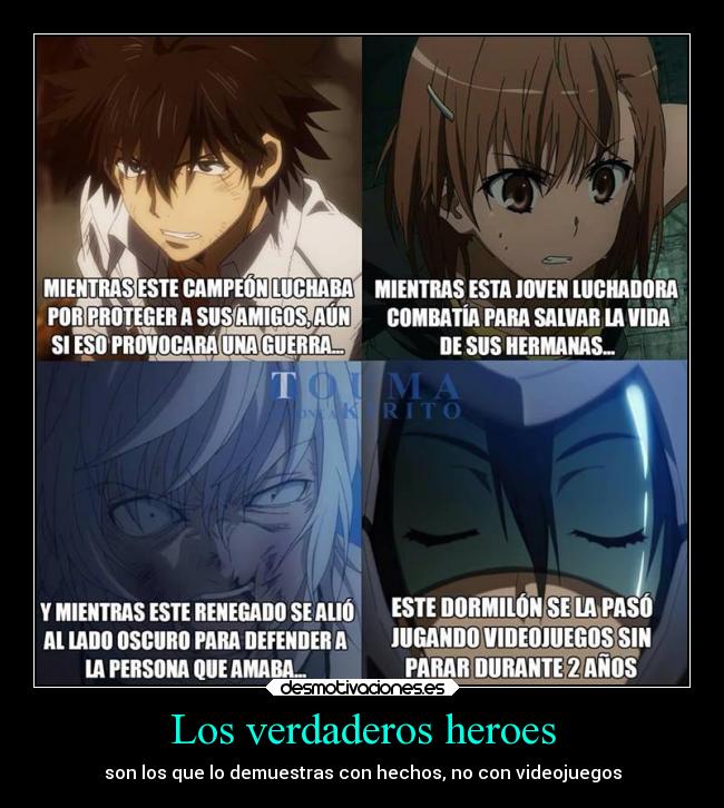 Los verdaderos heroes -
