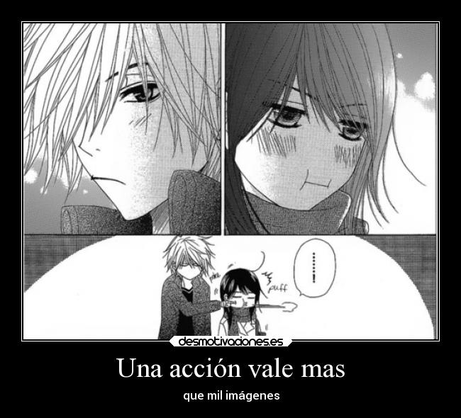 Una acción vale mas - que mil imágenes