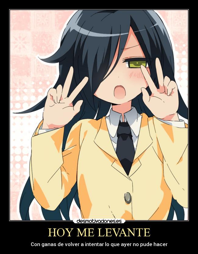 HOY ME LEVANTE -