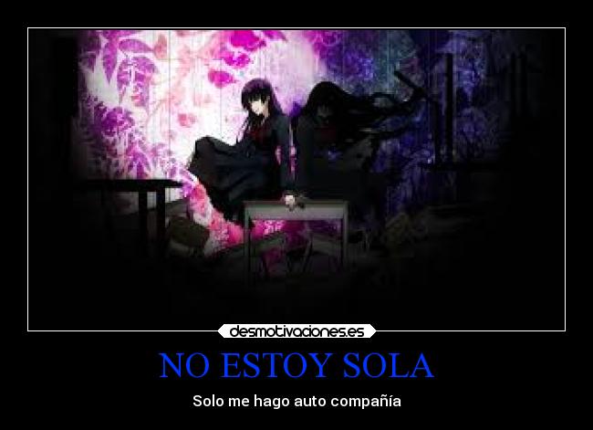NO ESTOY SOLA -