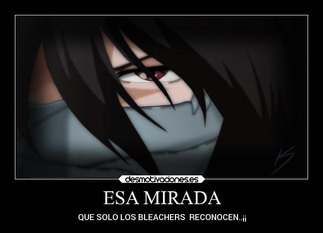 ESA MIRADA - QUE SOLO LOS BLEACHERS RECONOCEN..¡¡