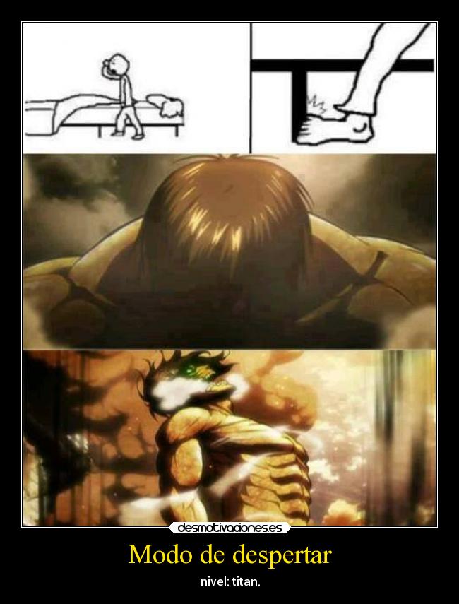 Modo de despertar - nivel: titan.