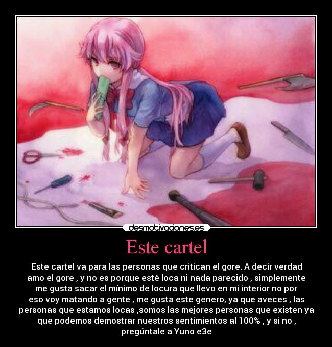 carteles anime desmotivaciones