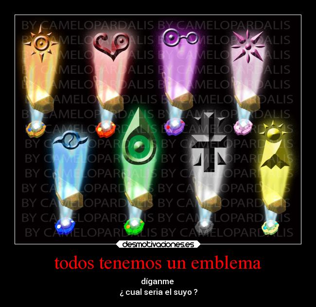 todos tenemos un emblema -