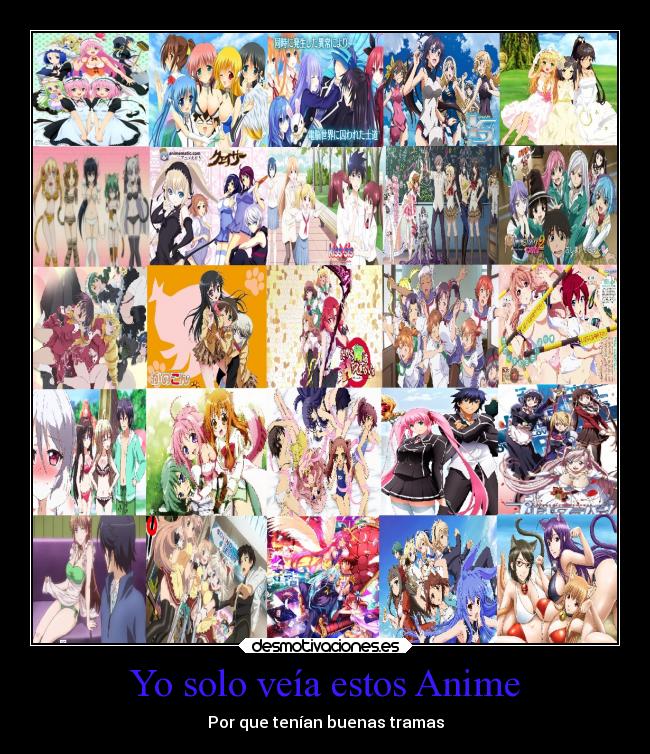 Yo solo veía estos Anime - 