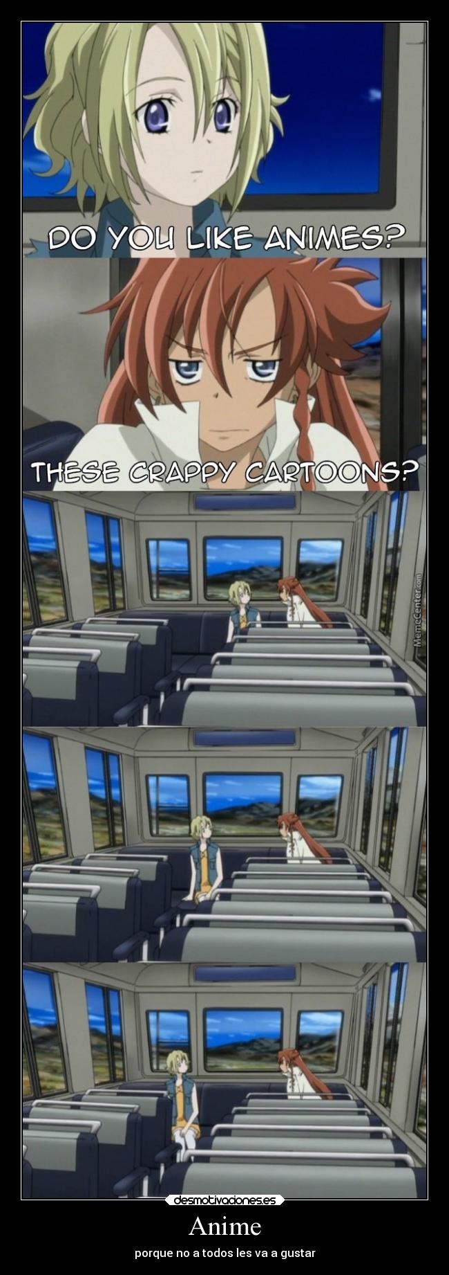 Anime - porque no a todos les va a gustar