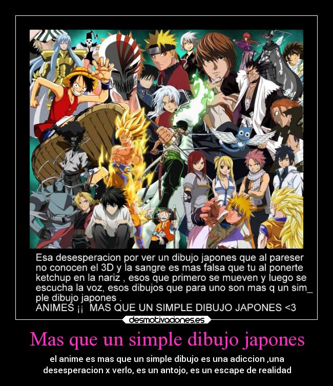 carteles anime esa inmensa desesperacion por ver desmotivaciones