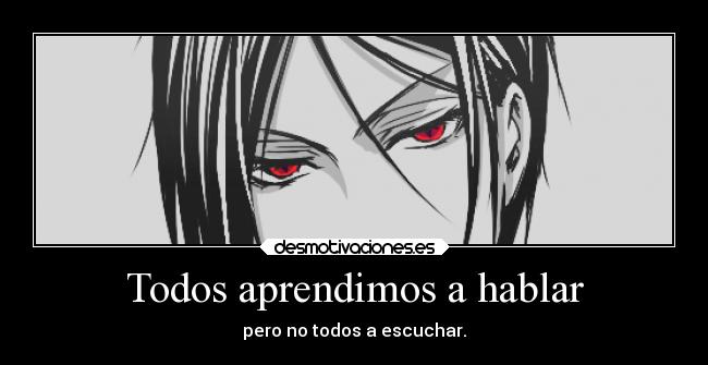 Todos aprendimos a hablar -