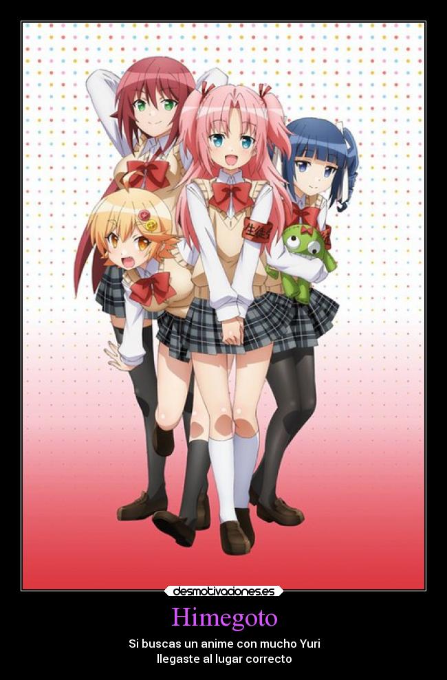 Himegoto - Si buscas un anime con mucho Yuri
llegaste al lugar correcto
