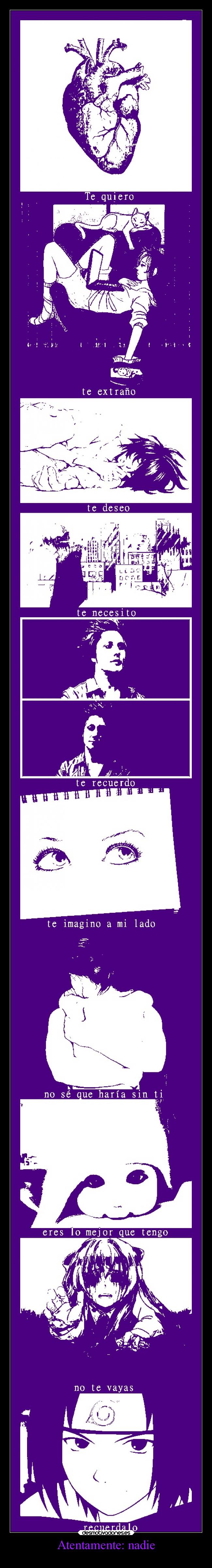 Atentamente: nadie - 