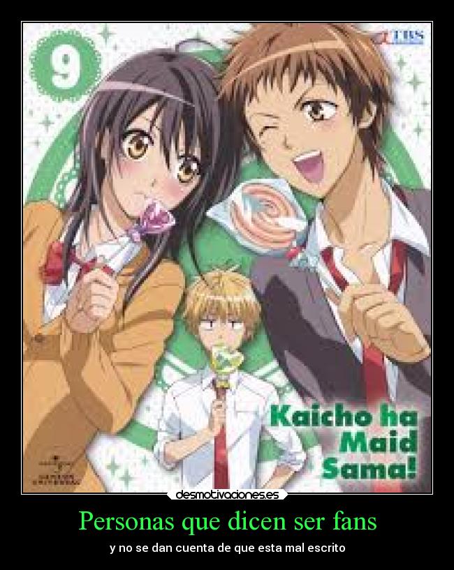 Personas que dicen ser fans -