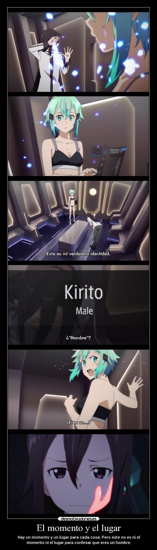 El momento y el lugar -