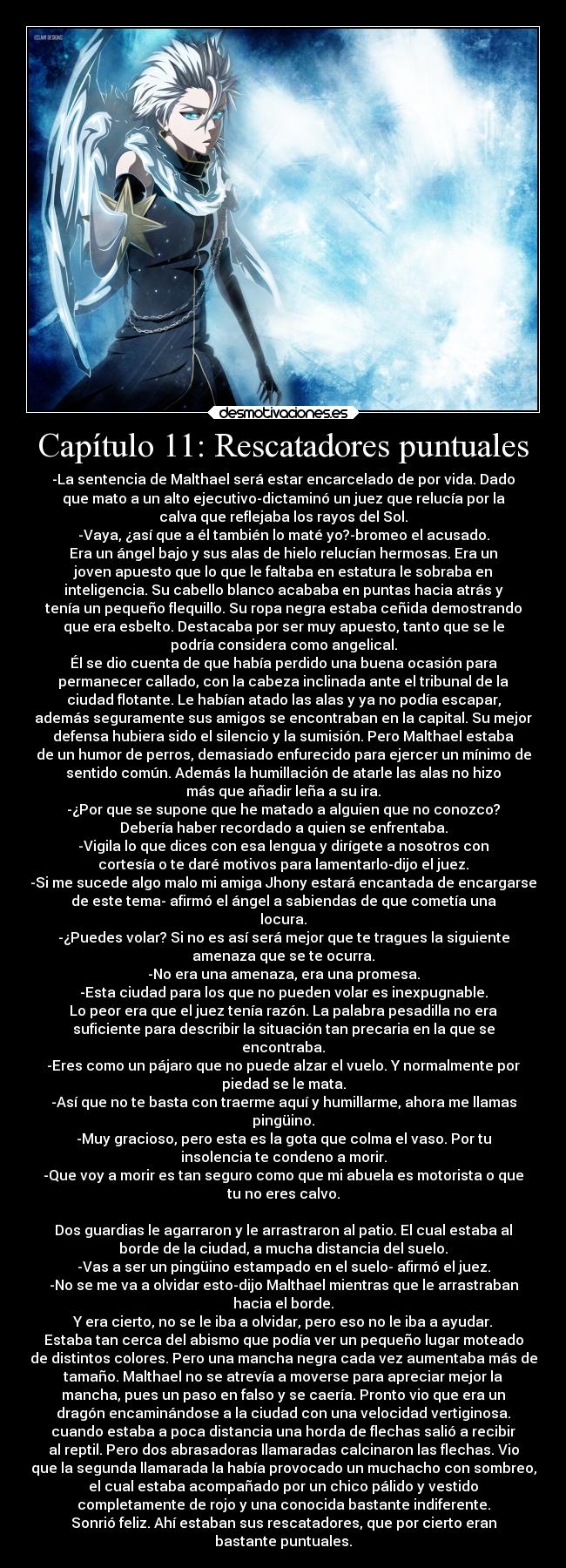 Capítulo 11: Rescatadores puntuales -