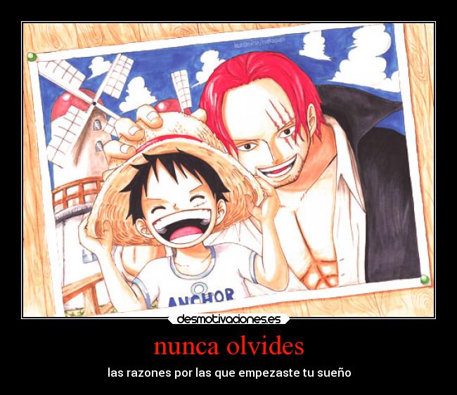 nunca olvides -