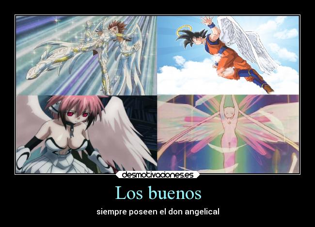 carteles anime saint seiya dragon ball sora otoshimono sailor moon pegasus goku ikaros angel angeles fuimos desmotivaciones