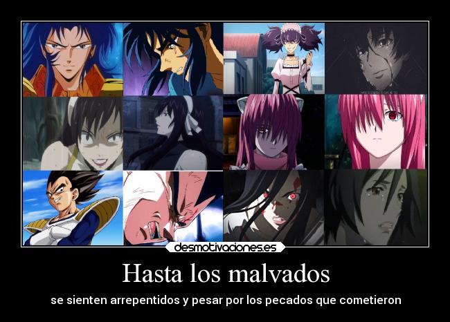 carteles anime saint seiya kanon fairy tail ultear dragon ball vegeta blood plus saya mirai nikki mineme desmotivaciones