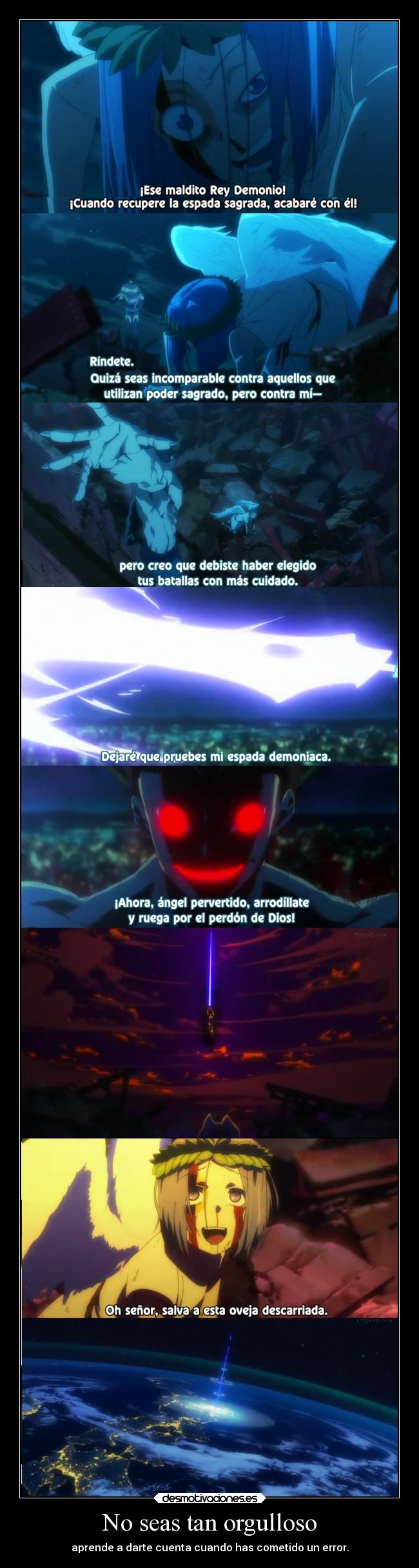 No seas tan orgulloso -