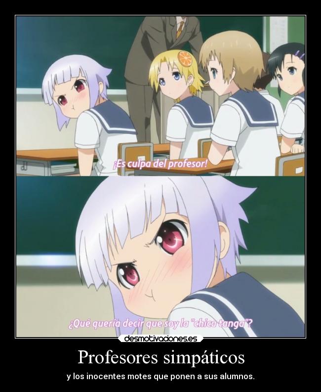 carteles anime vida raptorhunters harukaze manga otaku upotte profesores alumnos clase instituto motes desmotivaciones