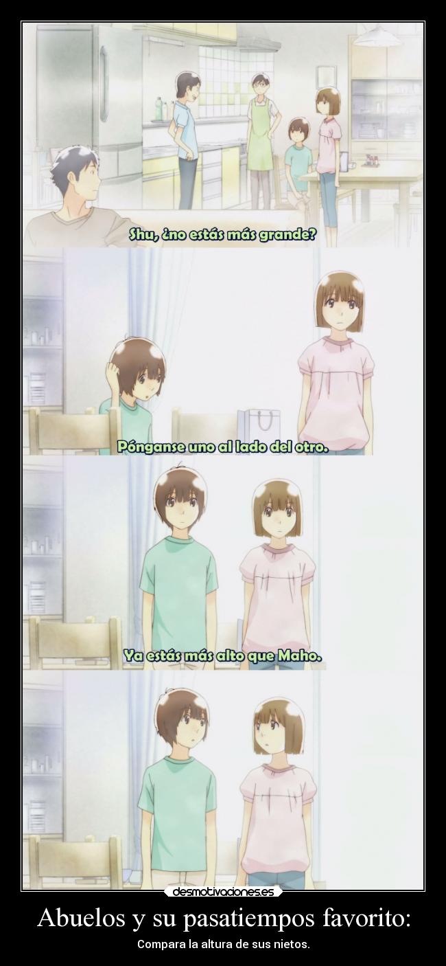 Abuelos y su pasatiempos favorito: - 