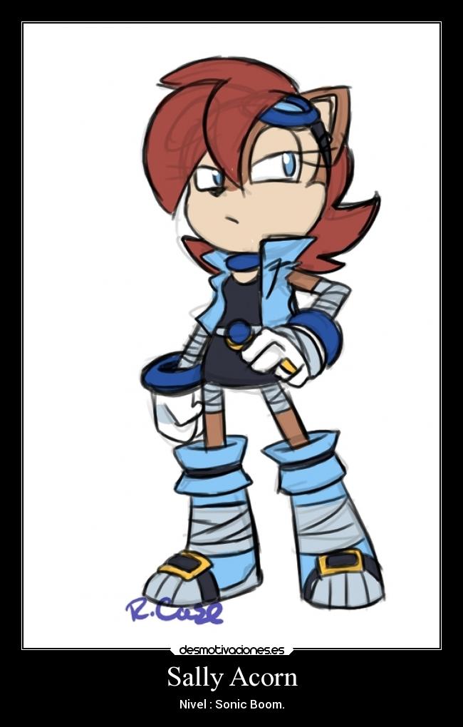 Sally Acorn - Nivel : Sonic Boom.