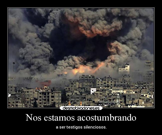 Nos estamos acostumbrando - 
