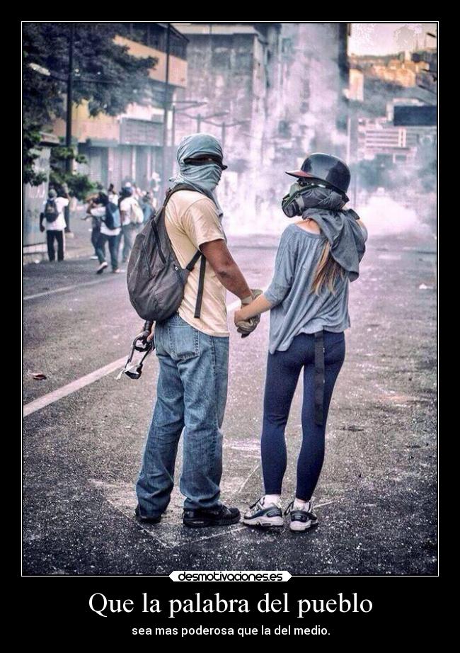 Que la palabra del pueblo -