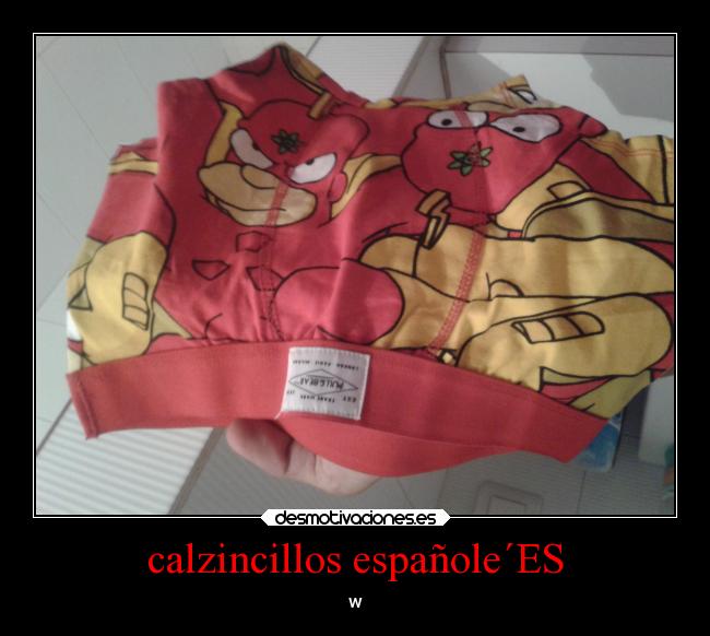 calzincillos españole´ES - 