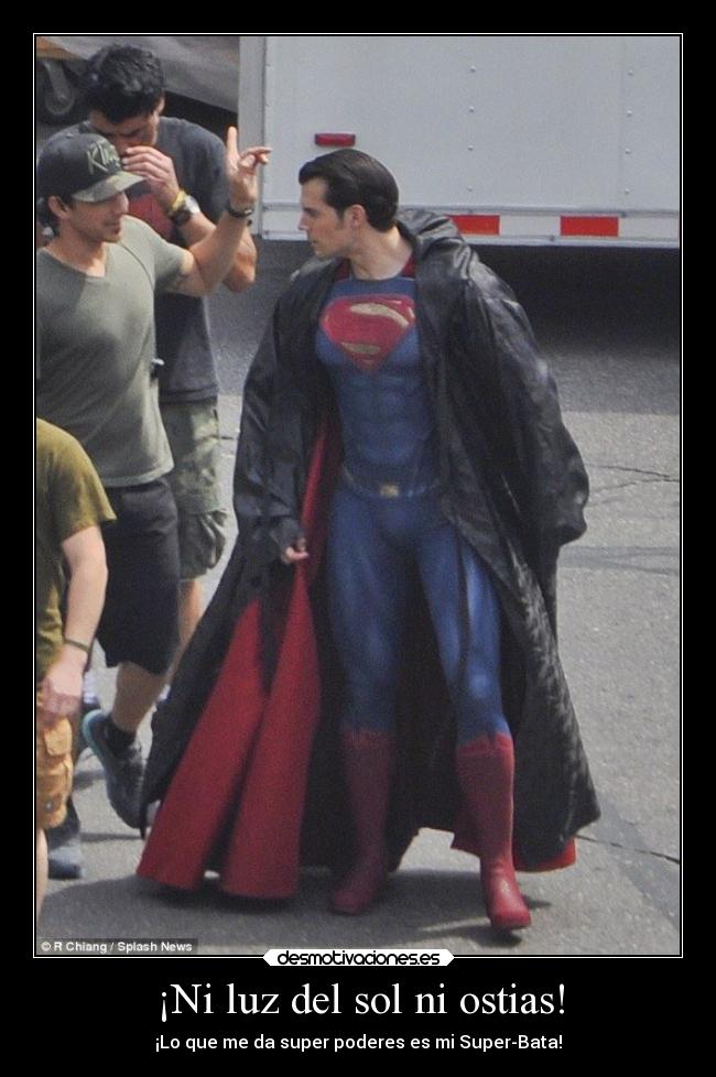 ¡Ni luz del sol ni ostias! -