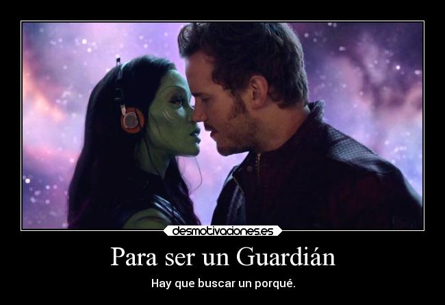 carteles cine marvel guardianes galaxia gamora star lord peliculas desmotivaciones