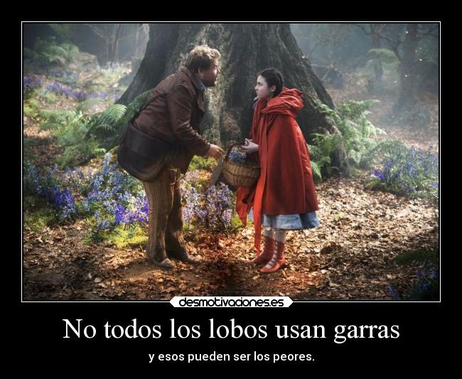 No todos los lobos usan garras - y esos pueden ser los peores.