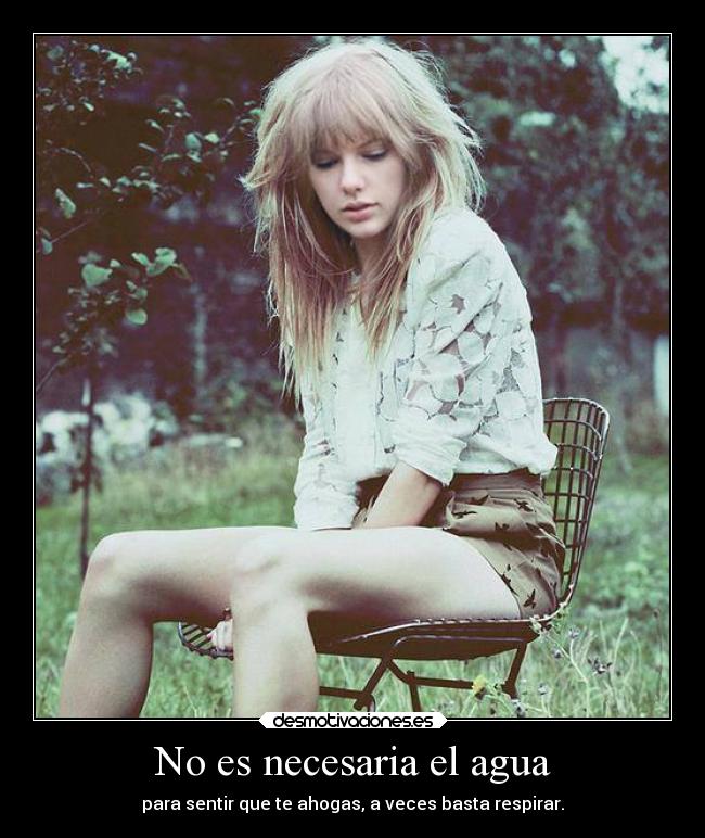 No es necesaria el agua -