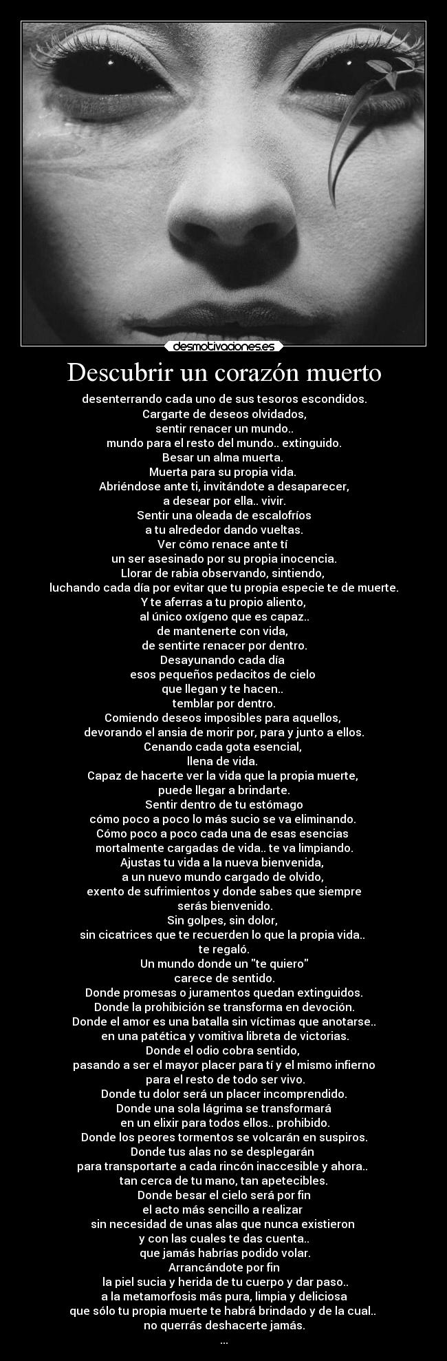 Descubrir un corazón muerto - 