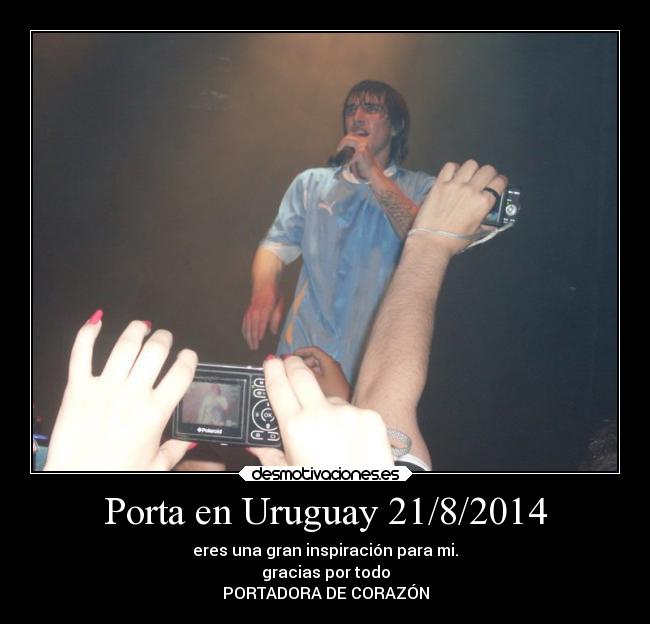 Porta en Uruguay 21/8/2014 - 