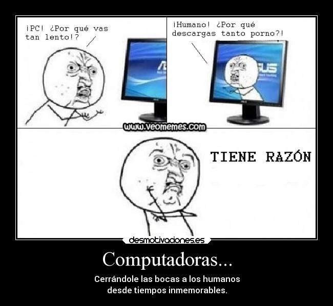 carteles criticas memes computadora laurasimpson11 desmotivaciones