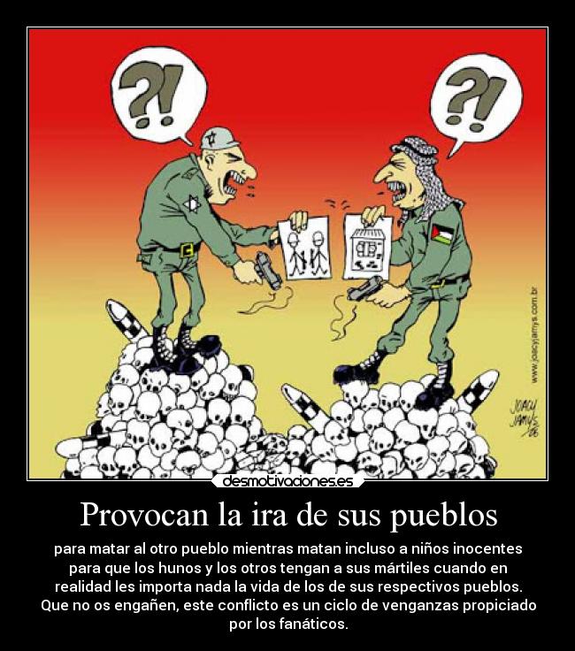 carteles criticas politica theinmortals mortals israel palestina desmotivaciones