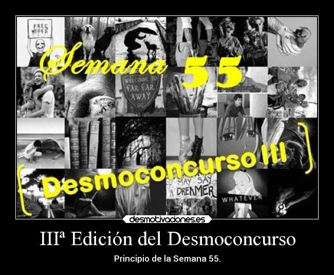 IIIª Edición del Desmoconcurso - Principio de la Semana 55.
