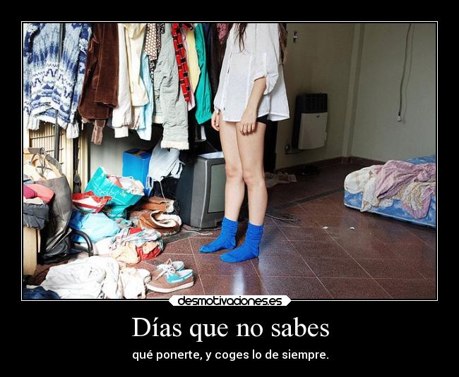 Días que no sabes -
