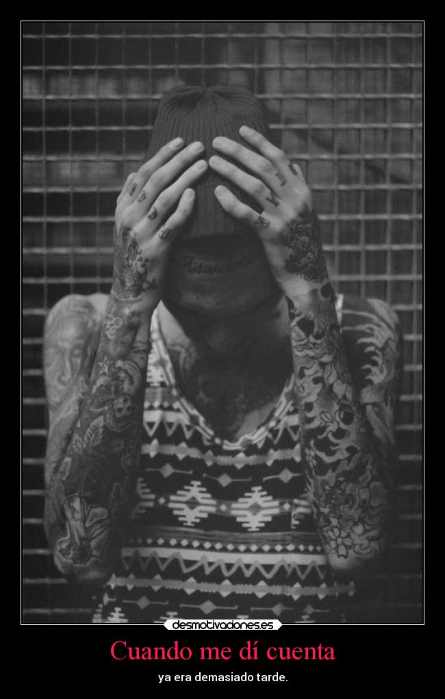 carteles desmotivaciones vida tiempo demasiado tarde rbk resubido desmotivaciones