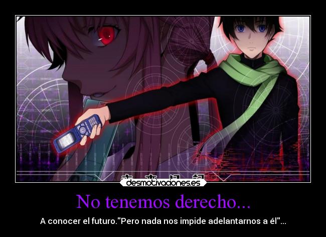 No tenemos derecho... -