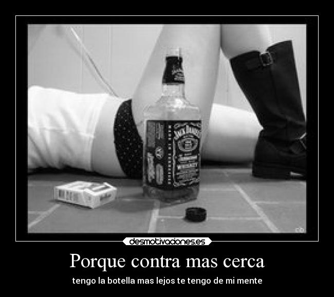 Porque contra mas cerca - 