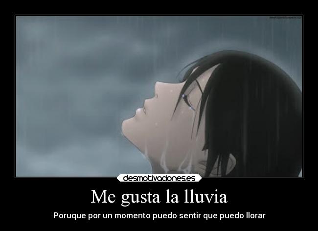 Me gusta la lluvia - 