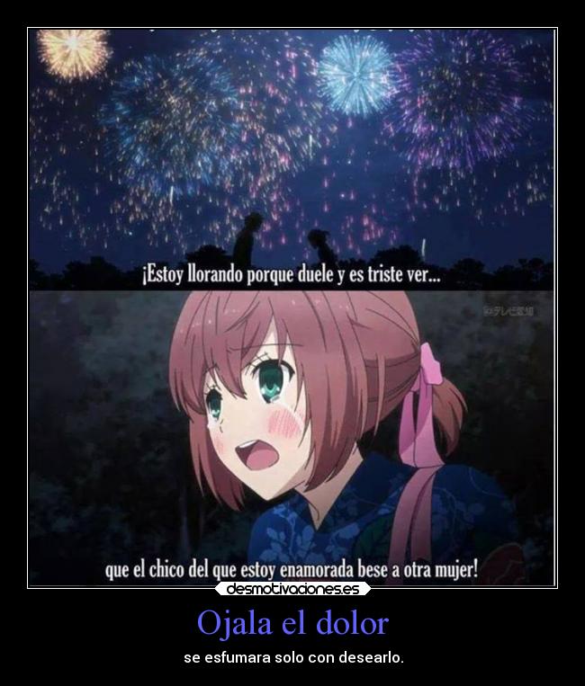 carteles dolor llorar tristeza dolor amigos amistad amor anime deseo lagrimas desmotivaciones