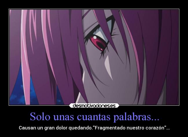 Solo unas cuantas palabras... - 