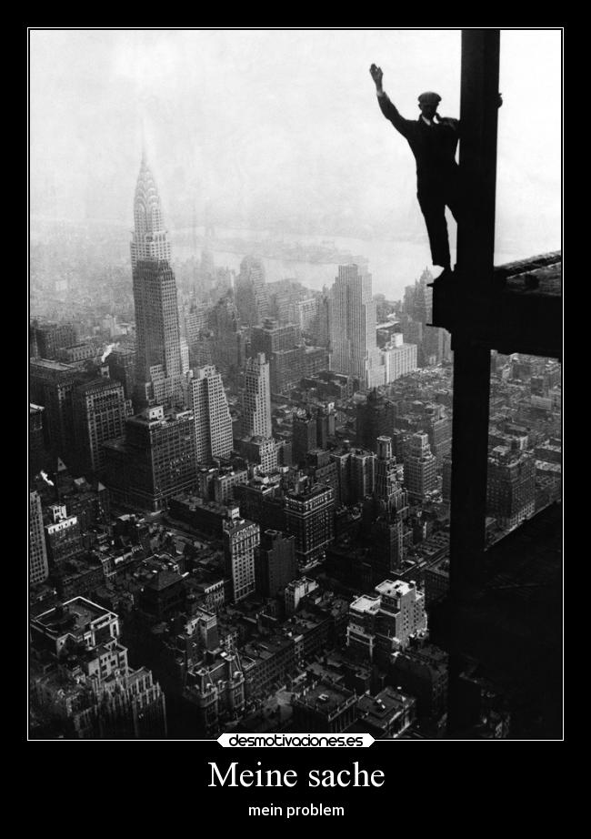 Meine sache - mein problem