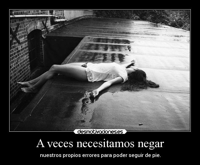 A veces necesitamos negar - 