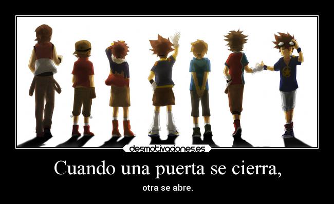 carteles esperanza digimon desmotivaciones