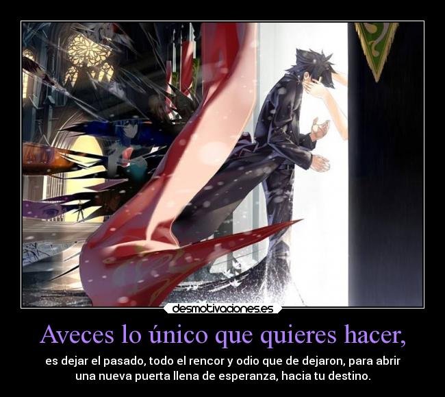carteles esperanza fate zero desmotivaciones