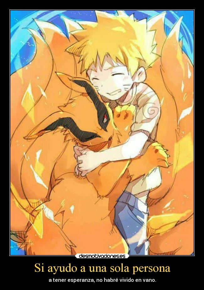 Si ayudo a una sola persona -